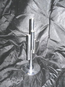 Vintage Chase Chrome Tube Vase