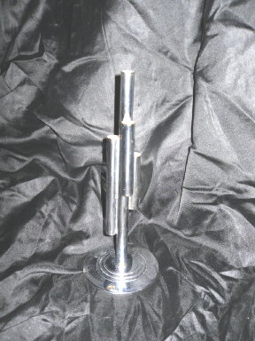 Vintage Chase Chrome Tube Vase