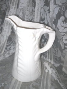 Vintage Large Pottery Pitcher