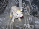 Vintage Ceramic Cow Planter