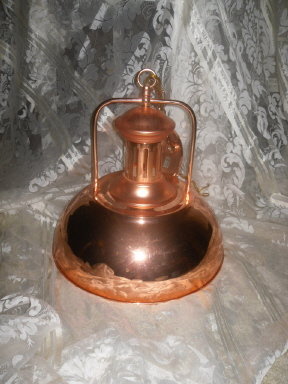 Copper Light Fixture