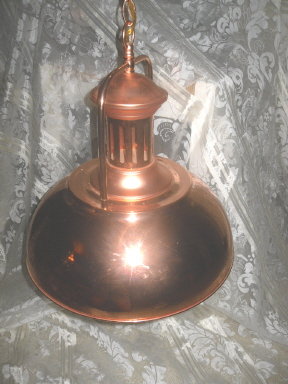 Copper Light Fixture