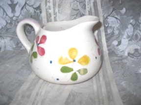 Vintage Paste Pottery Pitcher