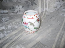 Vintage Porcelain Barrel Vase