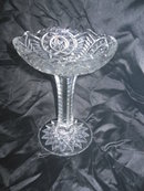Vintage EAPG Cambridge Pedestal Dish