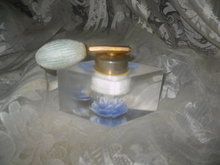 Vintage Jane-Art Lucite Perfume Bottle & Atomizer