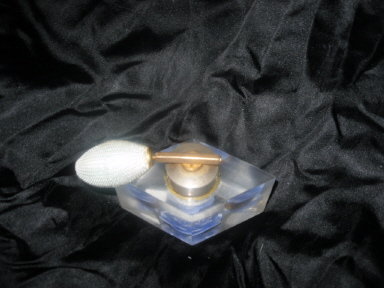Vintage Jane-Art Lucite Perfume Bottle & Atomizer