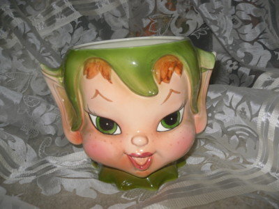 Vintage Pixie Elf Cookie Jar