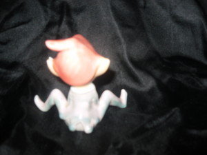 Vintage Porcelain Pixie Girl Figurine