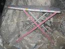 Vintage Ohio Art Die Cast Ironing Board Toy