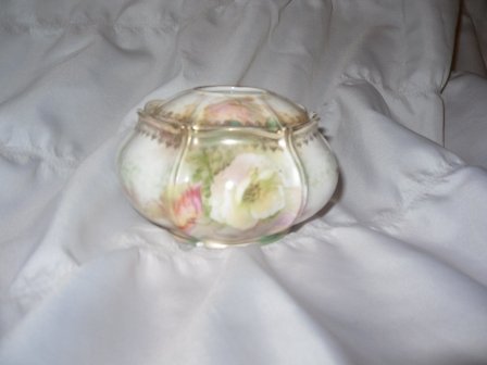Antique R S Prussia Porcelain Hair Receiver