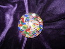 Millefiori & Latticinio Twist Cane Paperweight Baccarat or Clichy ???