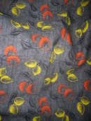 Retro Vintage Fabric w/Fruit
