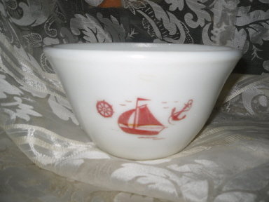 Vintage McKee Ships Mixing Bowl