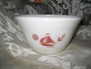 Vintage McKee Ships Mixing Bowl