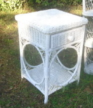 Vintage Wicker Table