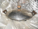 Vintage Hand Hammered Silver Serving Dish by Simpson Hall Miller & Co.