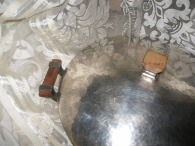 Vintage Hand Hammered Silver Serving Dish by Simpson Hall Miller & Co.