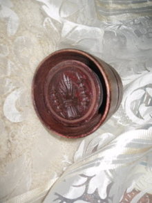 Antique Wooden Butter Mold