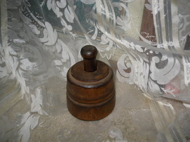 Antique Wooden Butter Mold