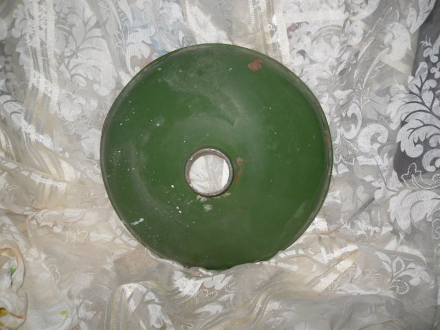 Vintage Outdoor Enamelware Light Shade