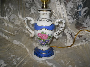 Double Handle Vase Shaped Lamp