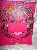 Original Modern Contemporary Art Girl Painting