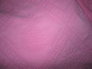 Vintage Pink Chenille Bedspread