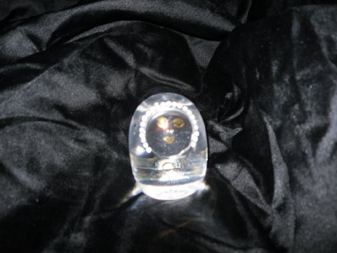 Kosta Art Glass Paperweight