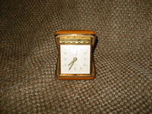 Vintage Ingraham Travel Alarm Clock