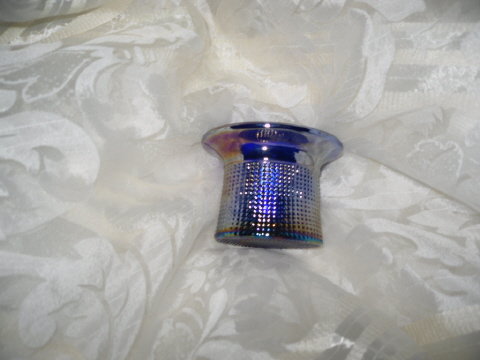 Vintage Imperial Carnival Glass Top Hat