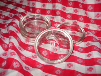 Vintage Glass Etched