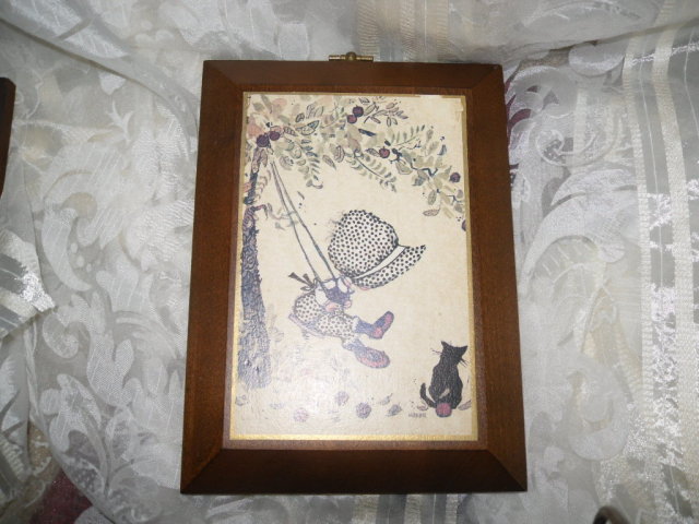 Vintage Holly Hobbie Wall Plague Set