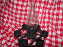 Horseshoe & Cast Iron Candle Holder