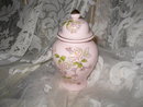 Vintage Pink Ginger Jar