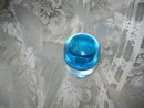 Vintage Blue Art Glass Vase Orrefors ? Whitefriars?