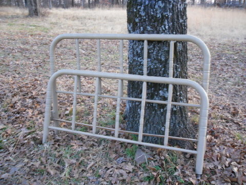 Vintage Iron Metal Bed **Jenny Lind**