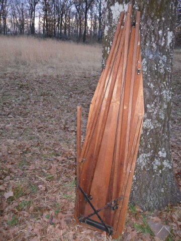 Vintage Rid-Jid Wooden Ironing Board