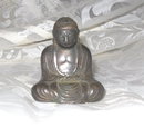 Vintage Bronze Buddha Sculpture **SIGNED**