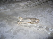 Vintage Web Sterling Silver Sugar Tongs