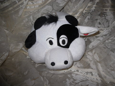 Plush Cow Coin Bank
