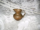Vintage Hand Wrought Copper Pitcher