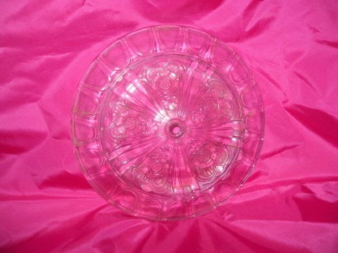 Vintage Glass Ceiling Medallion