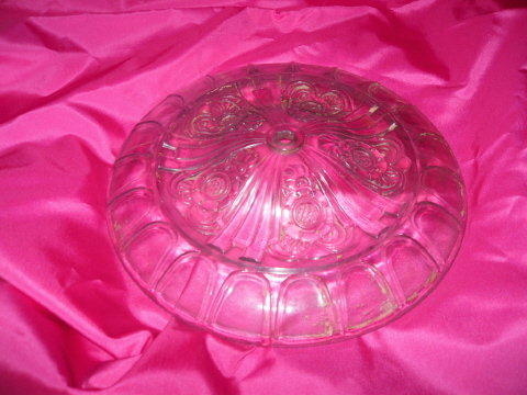 Vintage Glass Ceiling Medallion