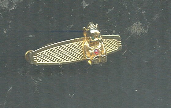 Vintage Billiken Tie Clasp