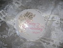 Vintage 50th Wedding Anniversary Trivet