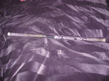 Vintage Clear Glass Towel Bar