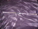 Vintage Clear Glass Towel Bar