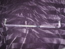 Vintage Glass Towel Holder w/ Metal Hardware