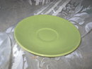 Vintage Homer Laughlin Rhythm Lime Green Saucer